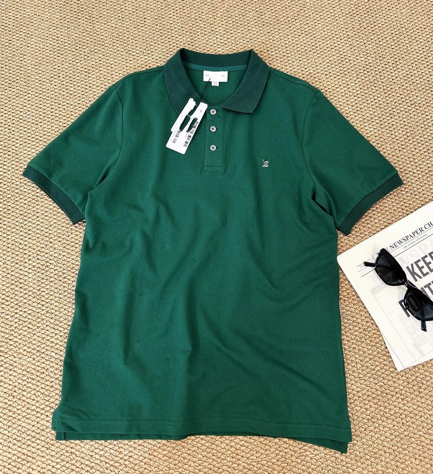 Embroidered Polo Shirt Pique Cotton photo 6