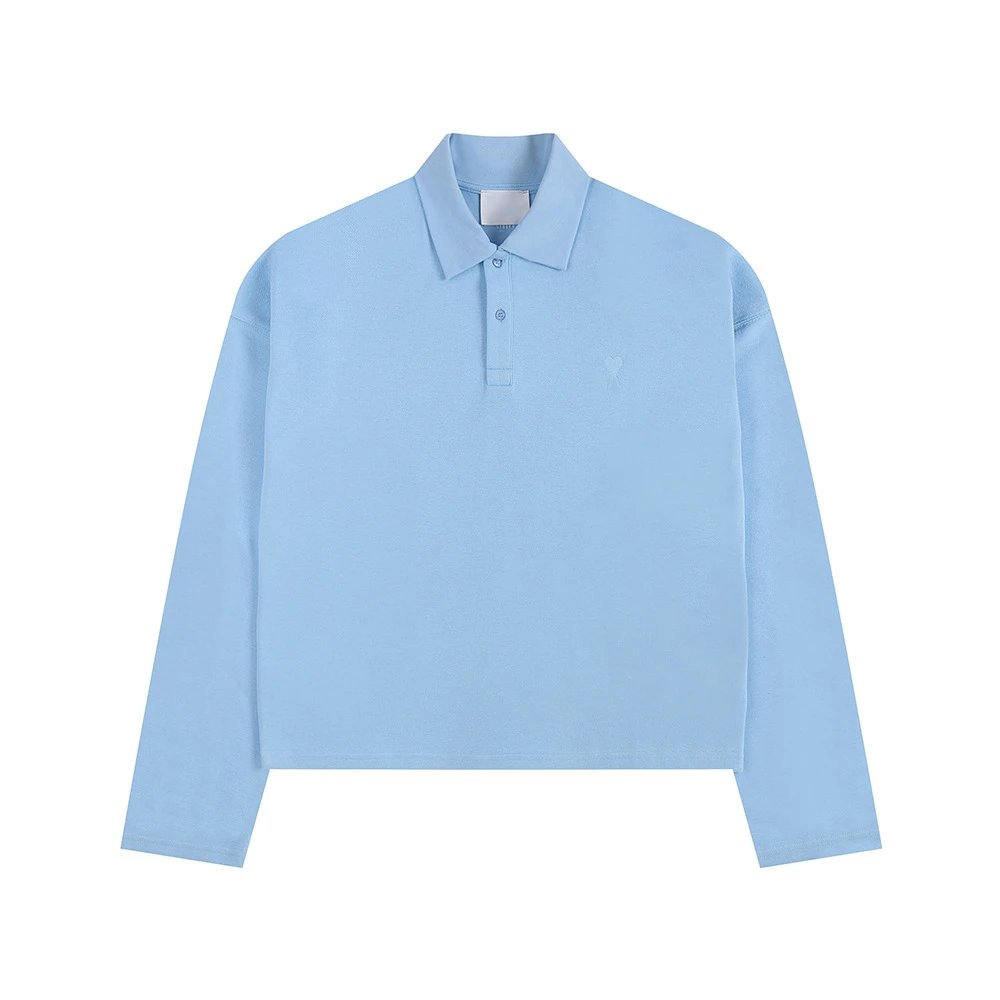 Heart Embroidered Polo Shirt photo 5