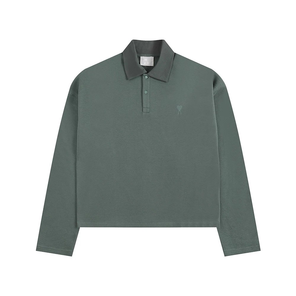 Heart Embroidered Polo Shirt photo 6