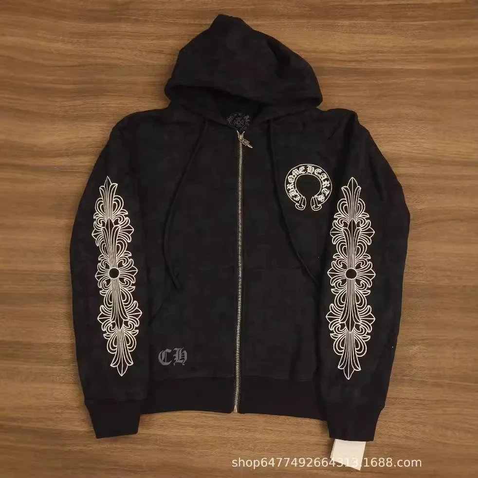 Chrome Hearts Cross Print Hoodie photo 2