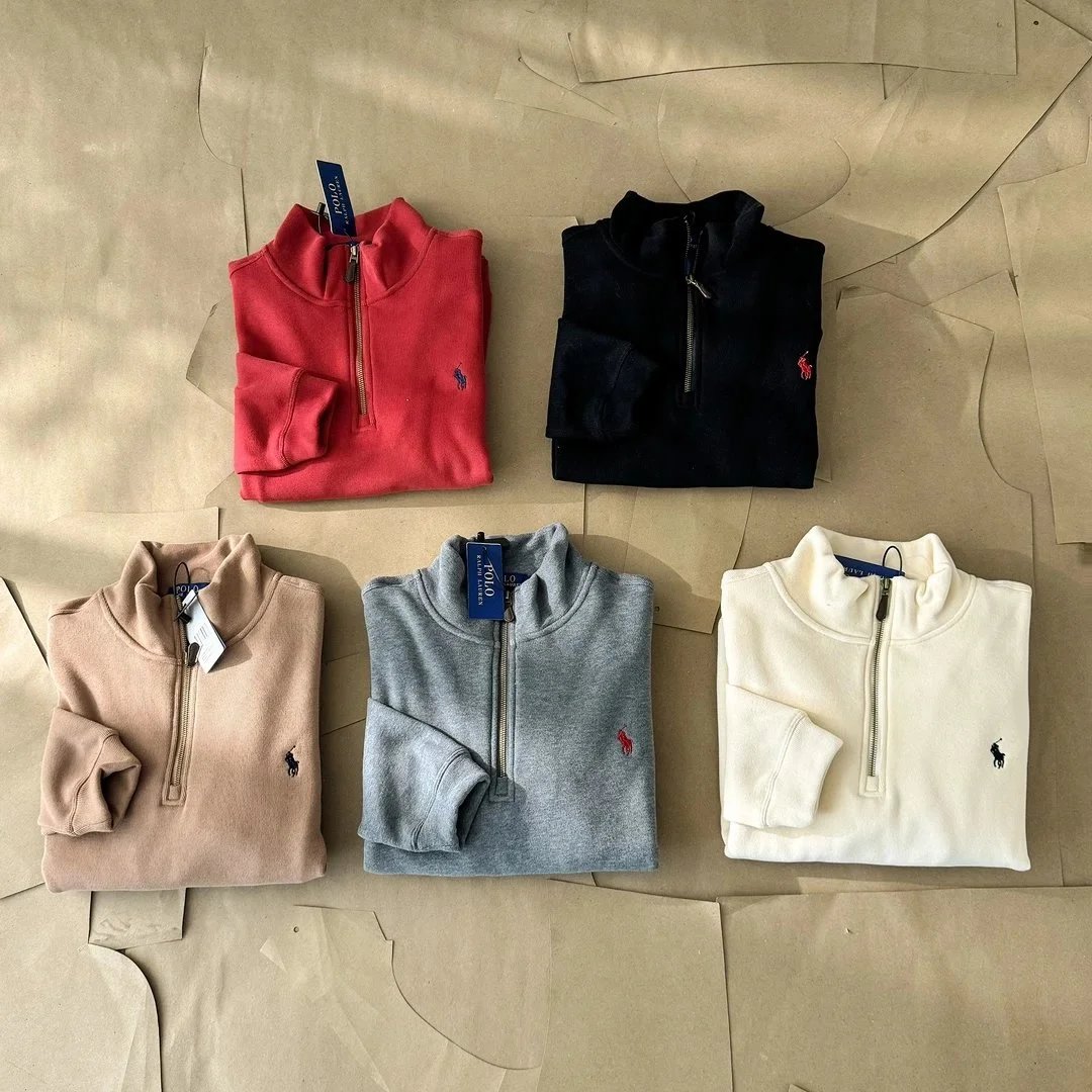 Ralph Lauren Half Zip Mockneck Hoodie Fleece photo 5