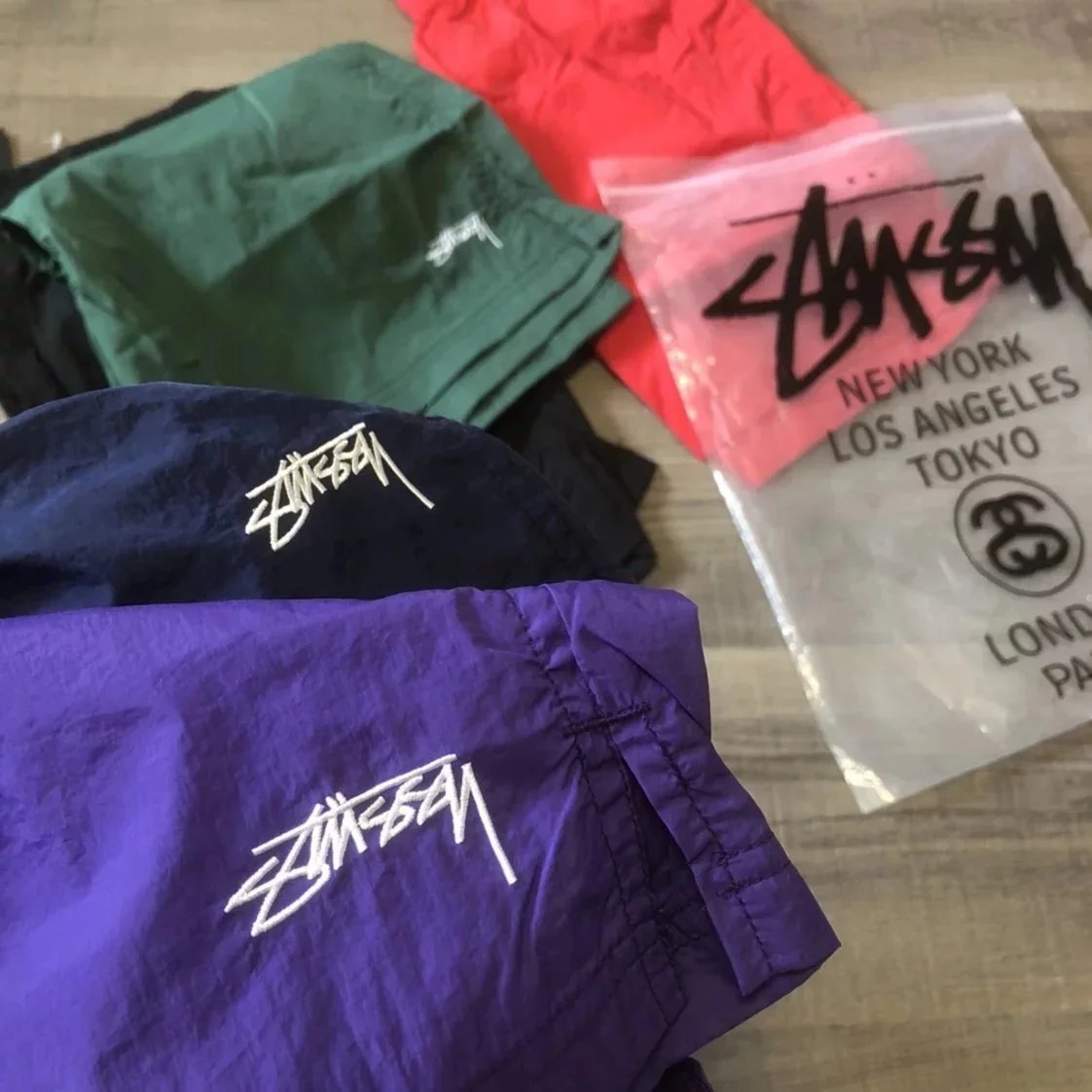 Stussy Embroidered Logo Shorts photo 3