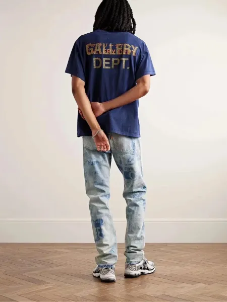 Gallery Dept Tokyo Gallery Dept Navy T-Shirt - 9
