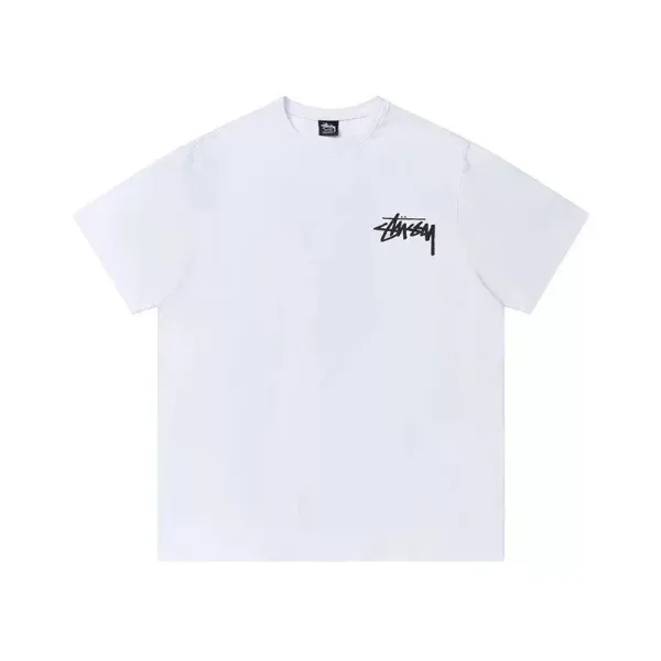 Stussy Laguna Beach T-Shirt Black and White - 3