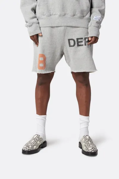 Comme des Garçons Play x JUNYA WATANABE MAN B Logo Sweat Shorts Gray - 1