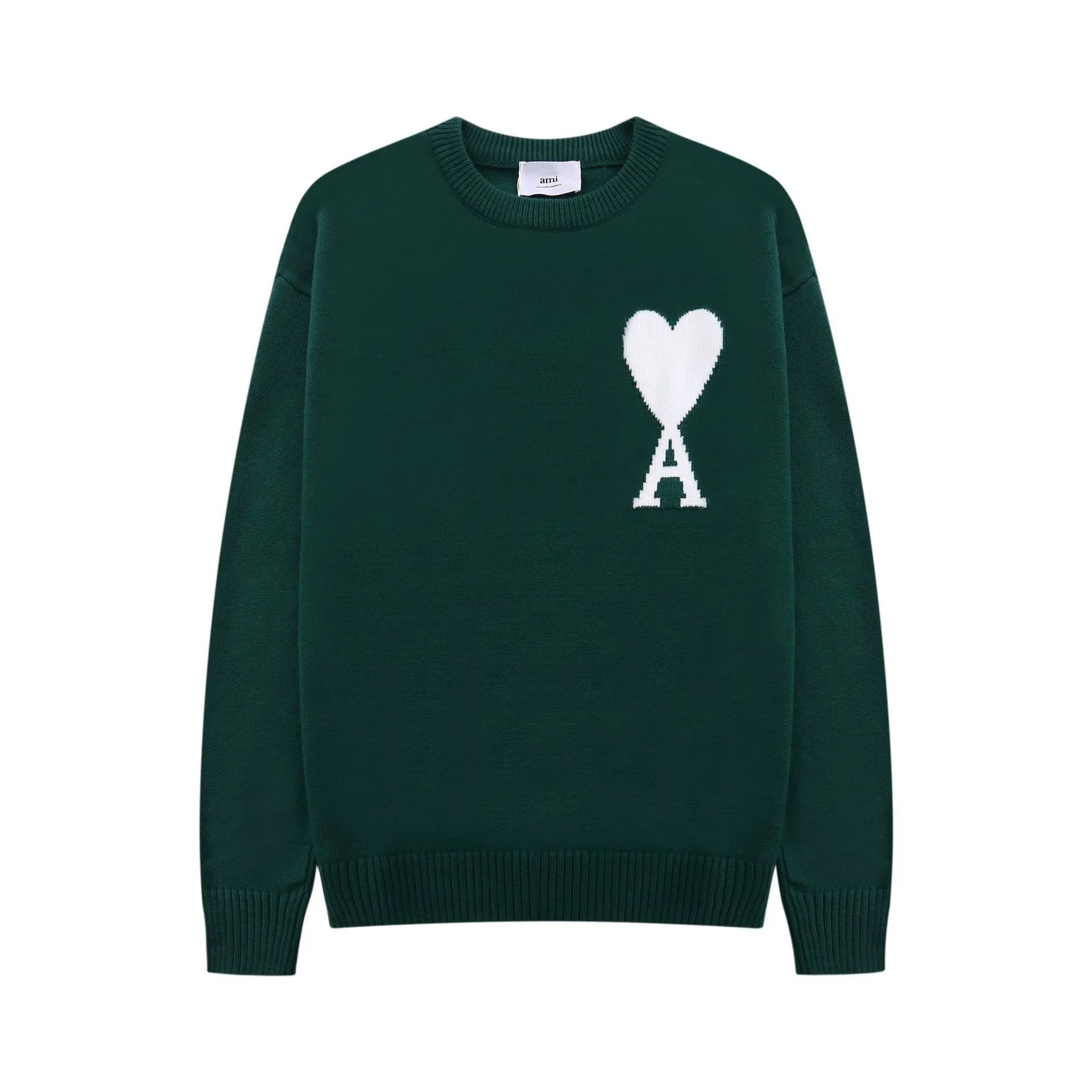 Heart Embroidered Crew Sweatshirt photo 8