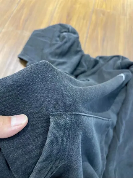 Stussy Box Logo Washed Black Hoodie - 8