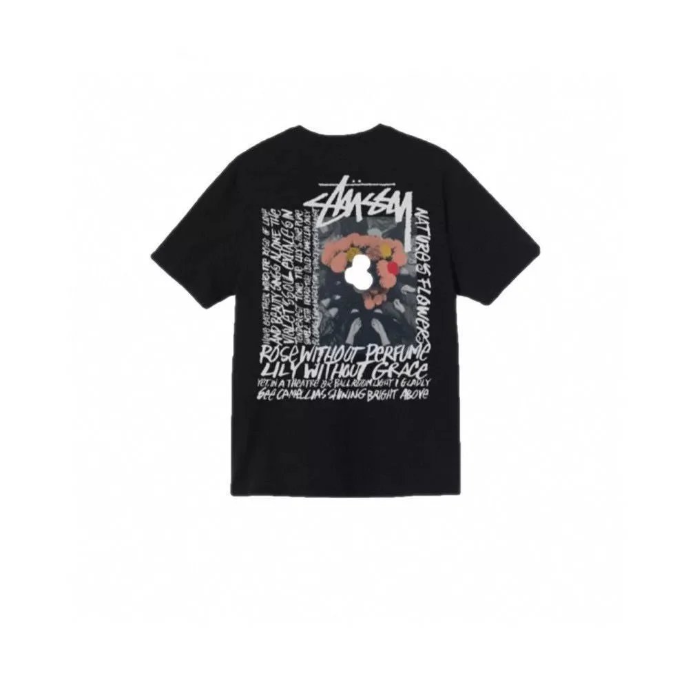 Stussy Camellia Print T-Shirt photo 2