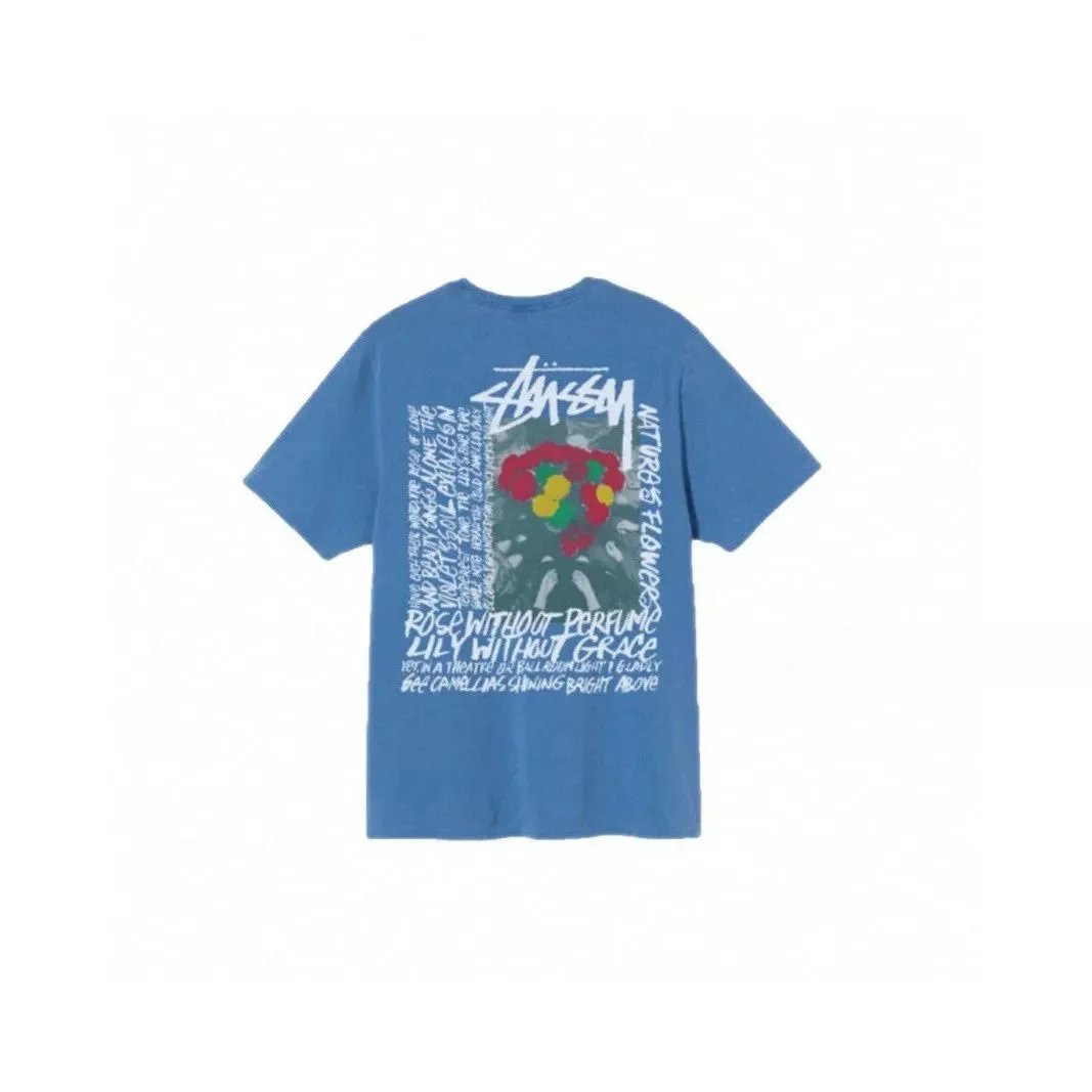 Stussy Camellia Print T-Shirt photo 4