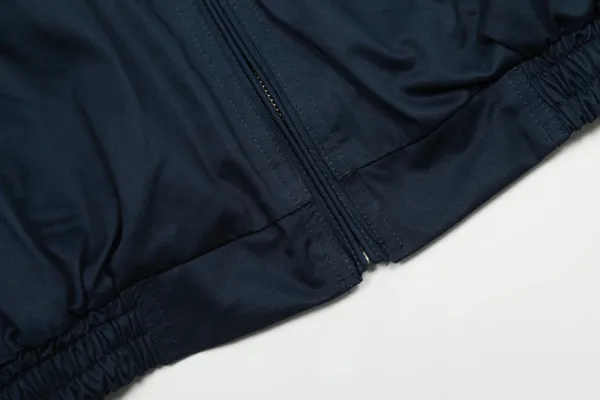 Polo Ralph Lauren Windbreaker Navy with Corduroy Collar Jacket - 21