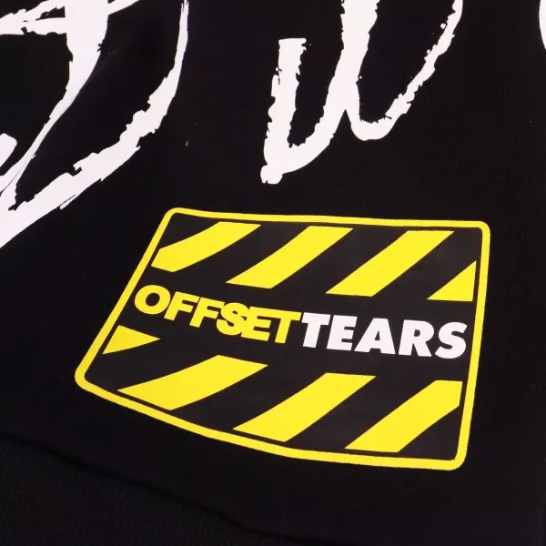 Off-White x Denim Tears Floral Heart Hoodie White - 9