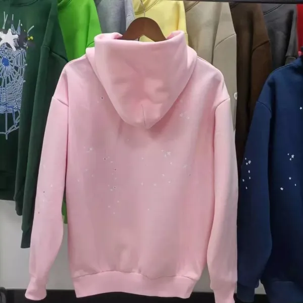 SP5DER Spider Web Hoodie Brown - 10