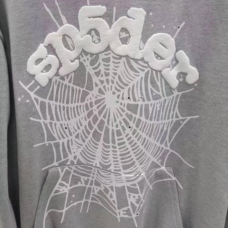 Spider! Hares The Alive Embellished Spiderweb Hoodie Purple - 20