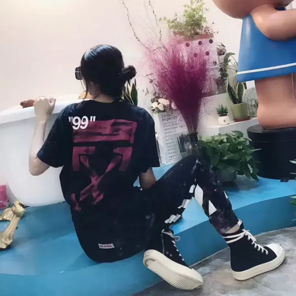 Off-White Arrow Print T-Shirt White - 7