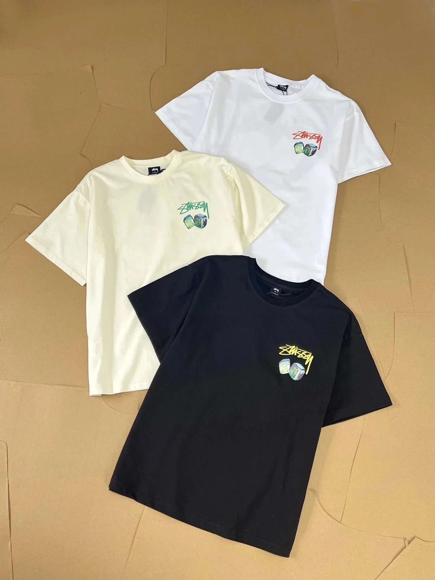 Stussy Rainbow Dice T-Shirt photo 3