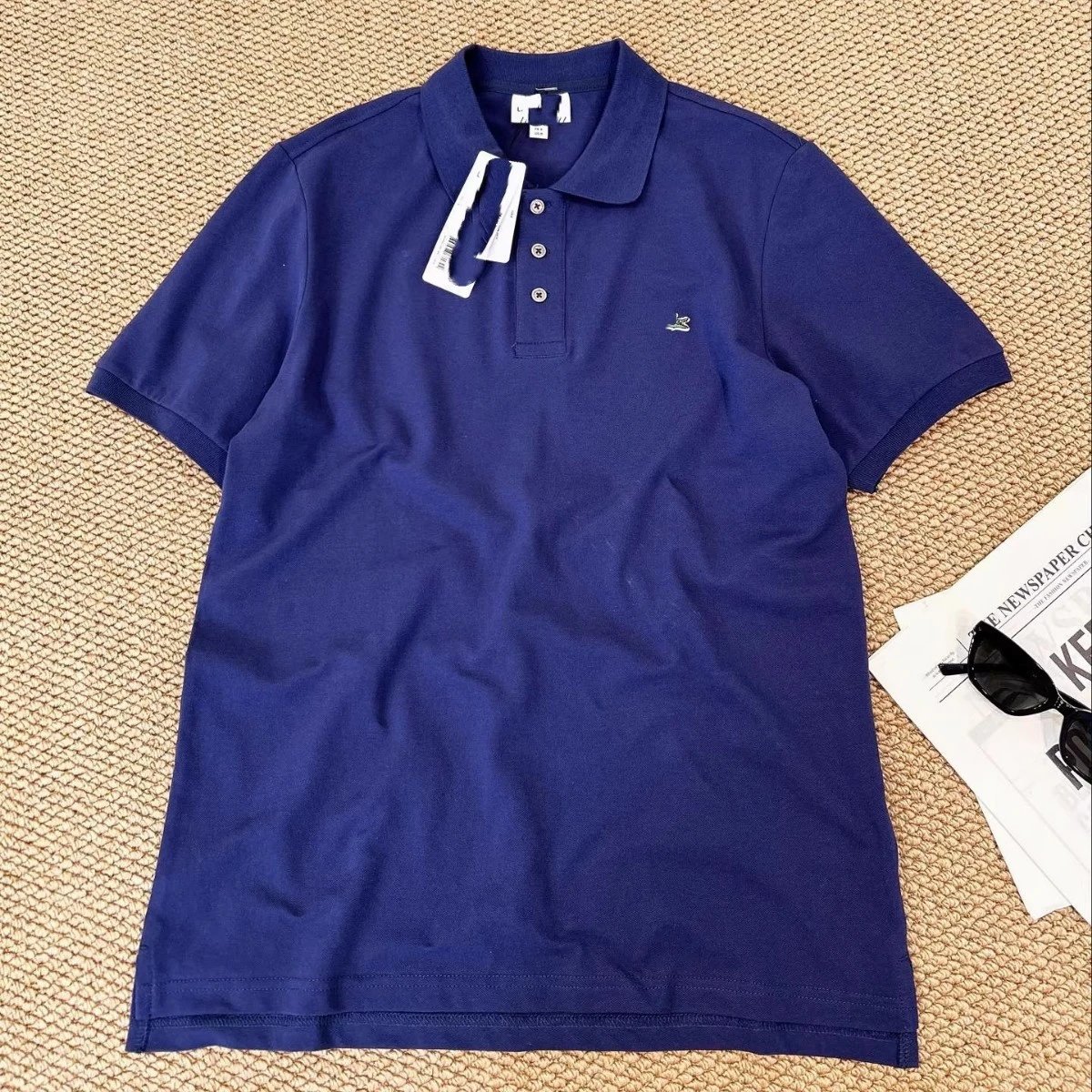 Embroidered Polo Shirt Pique Cotton photo 5