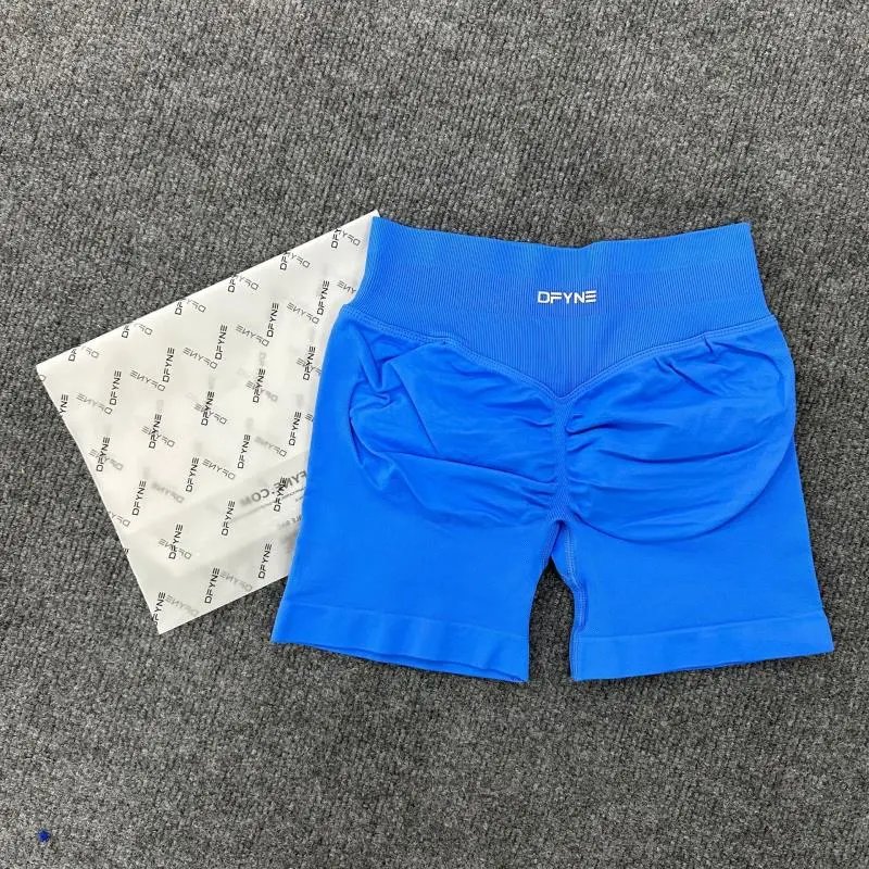Seamless Fitness Running Yoga Shorts photo 4