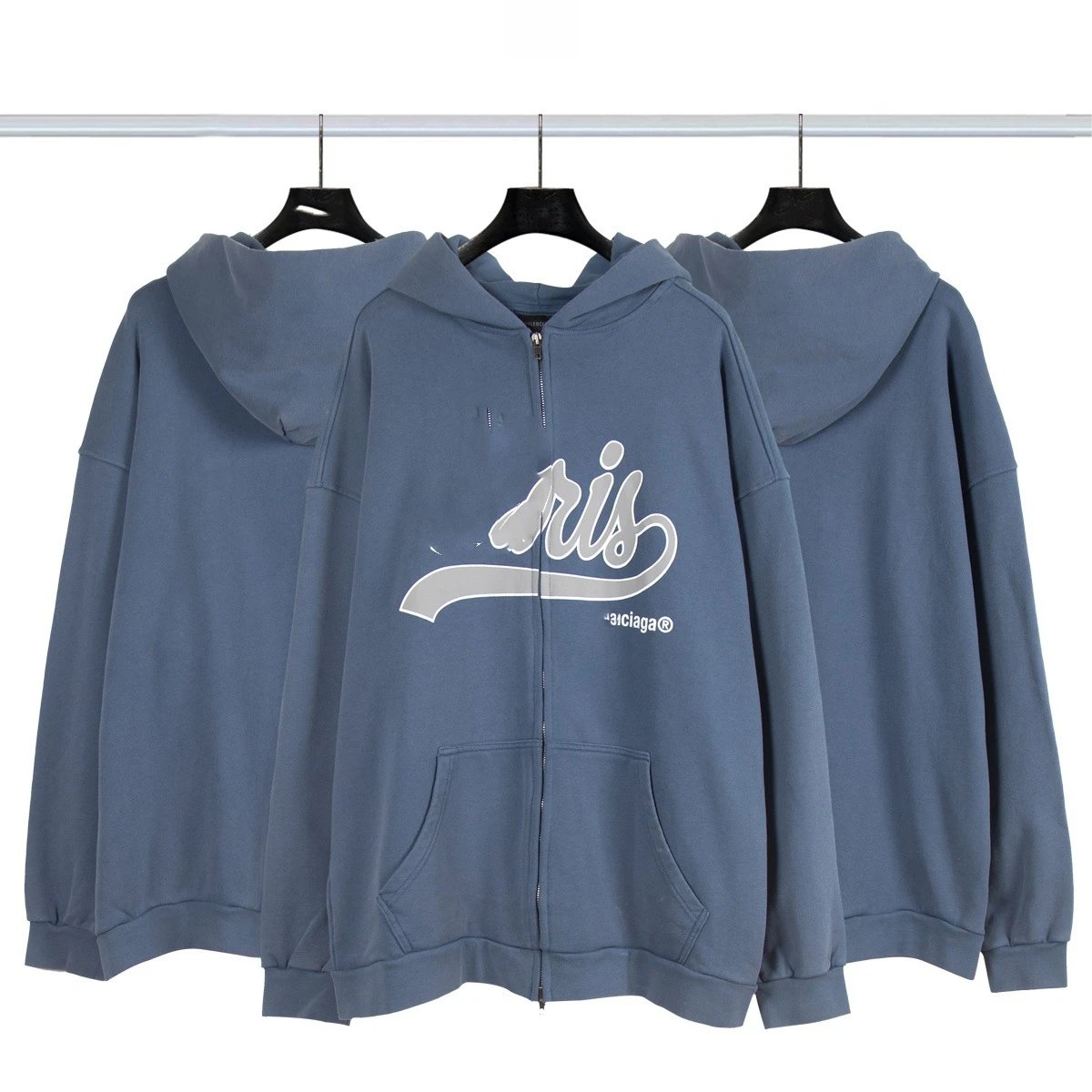 B Family Embroidered Hoodie photo 3