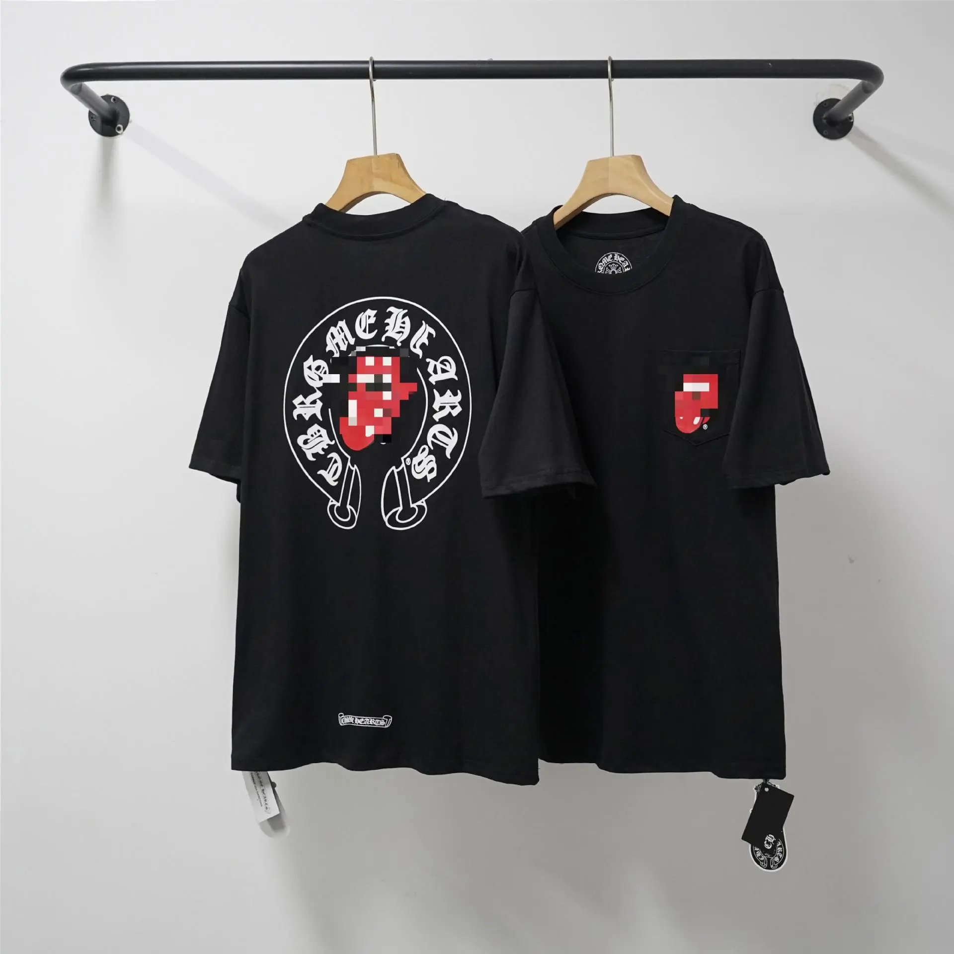 Chrome Hearts Casual Short Sleeve T-Shirt photo 2