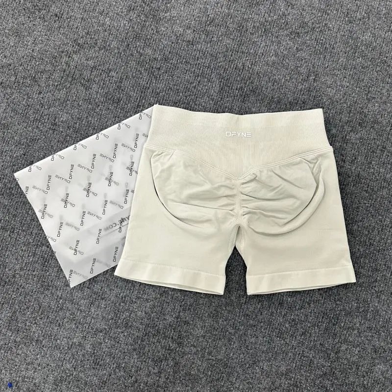 Seamless Fitness Running Yoga Shorts photo 2