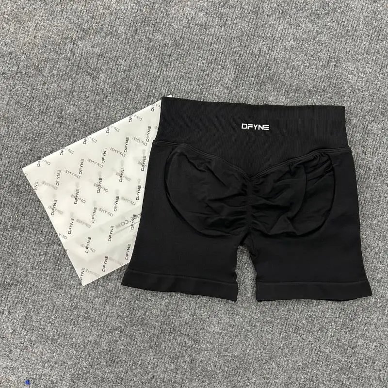 Seamless Fitness Running Yoga Shorts photo 3