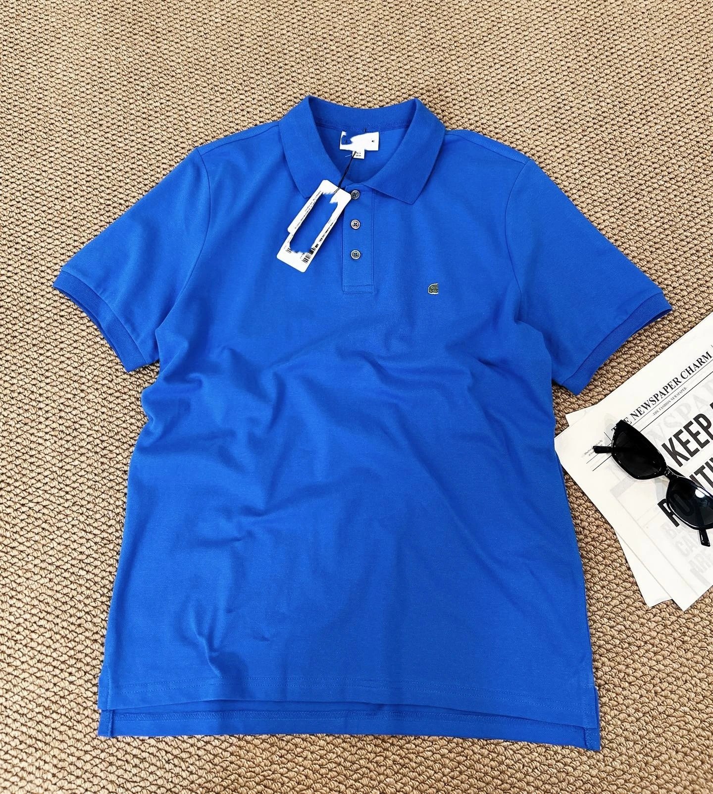 Embroidered Polo Shirt Pique Cotton photo 7