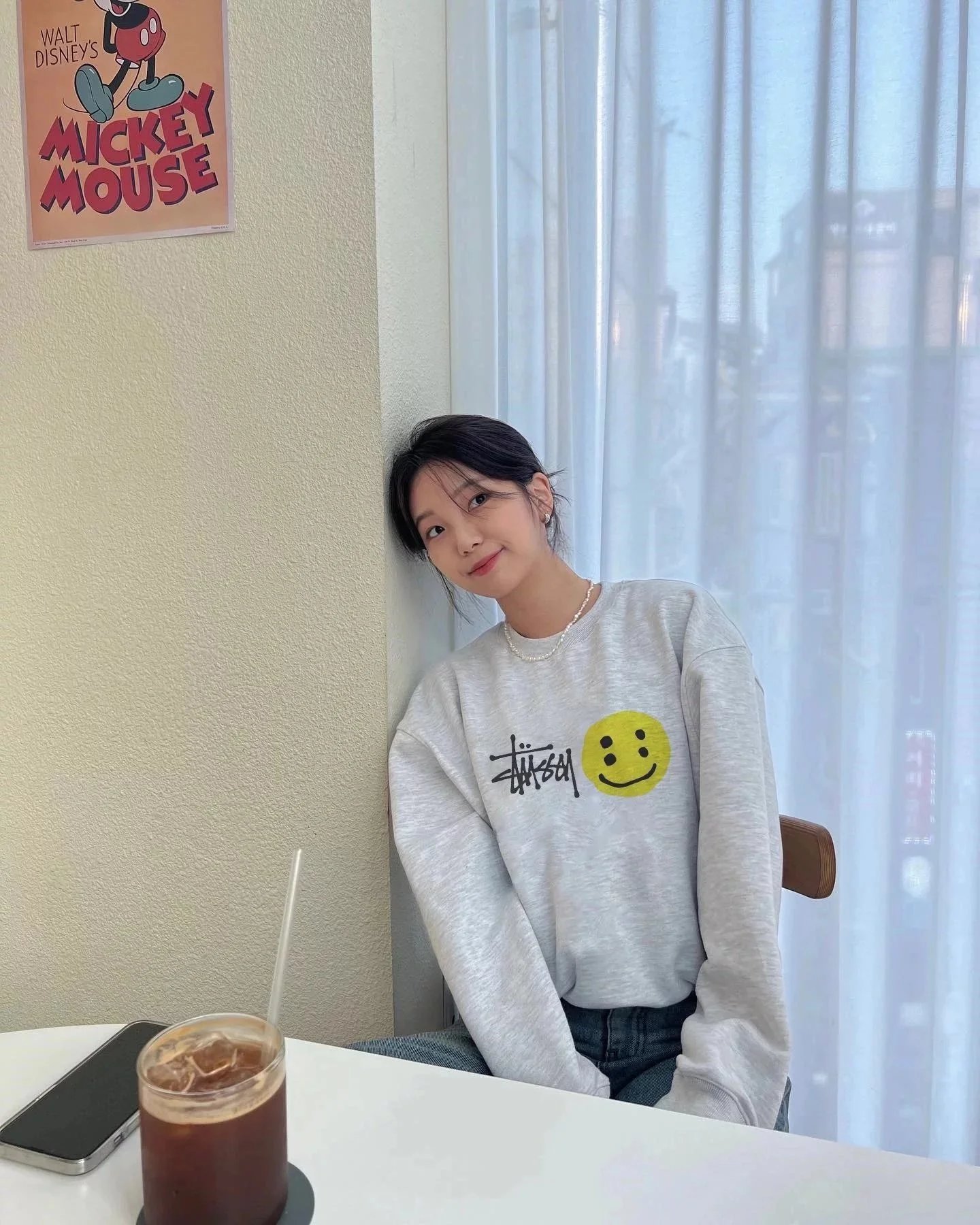 Stussy Landing LS Smiley Letter Hoodie photo 5
