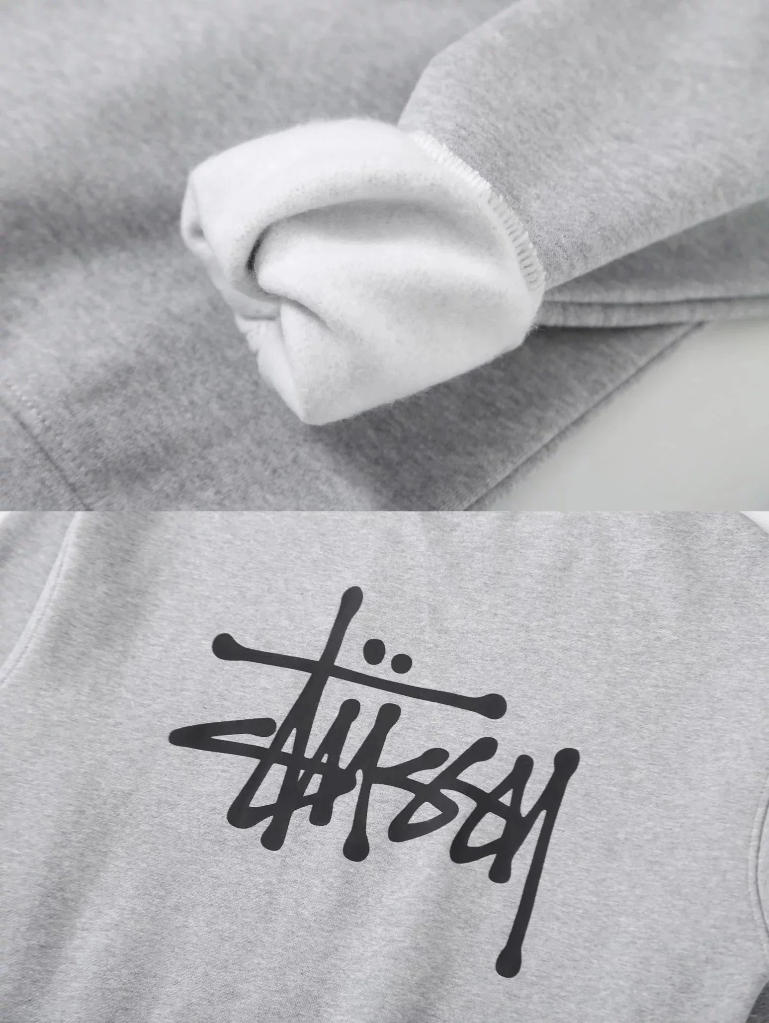 Stussy Logo Embroidered Hoodie photo 5
