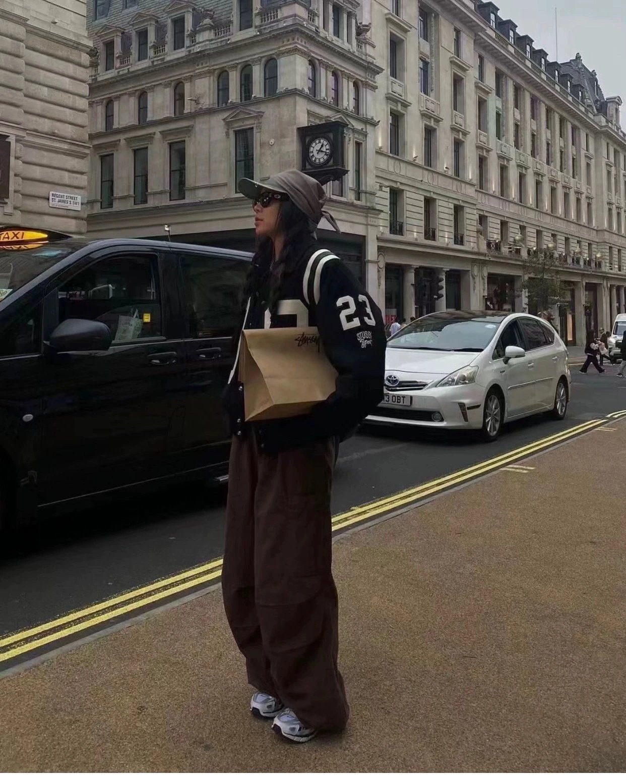Stüssy 80 Varsity Jacket Black - 8