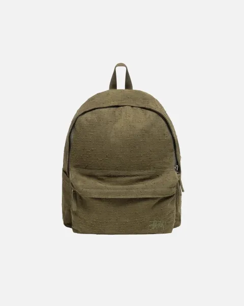 Stussy Mini Backpack Camo Print Casual Backpack - 14