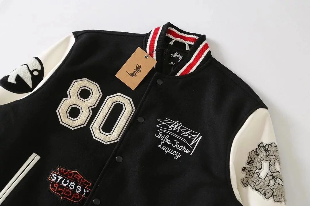 Stussy x Our Legacy x Denim Tears Baseball Jacket photo 8