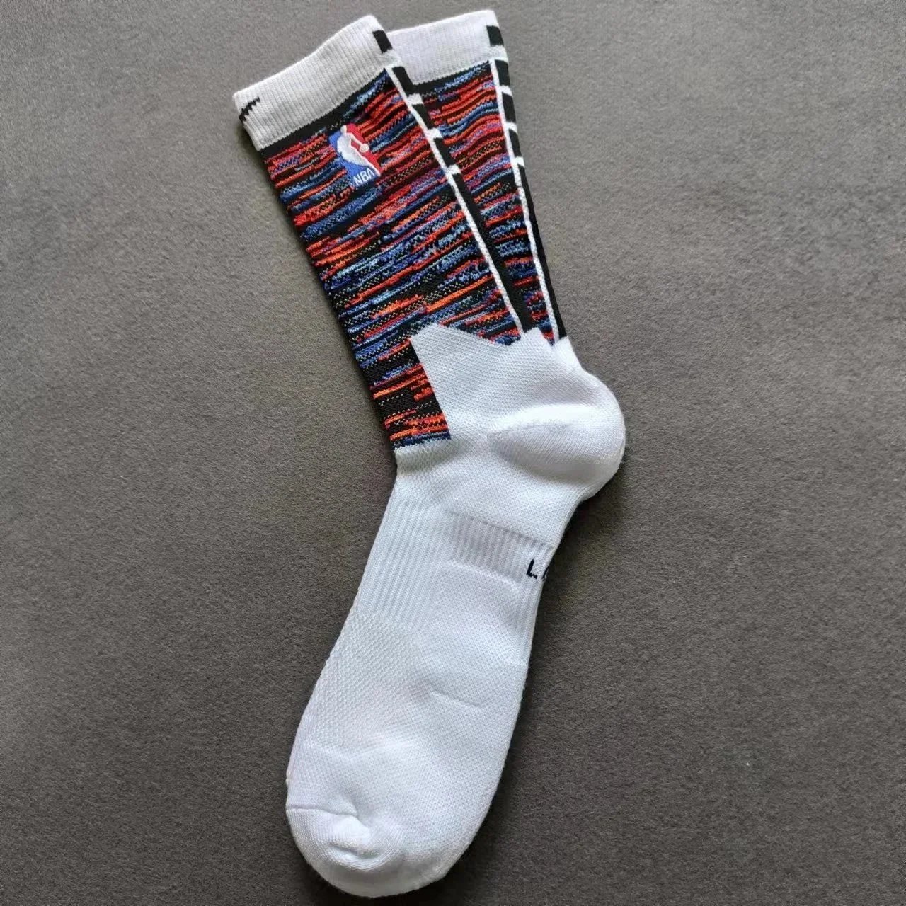 NBA Socks Crew Basketball with Terry Sole — Crew Terry Sole 10