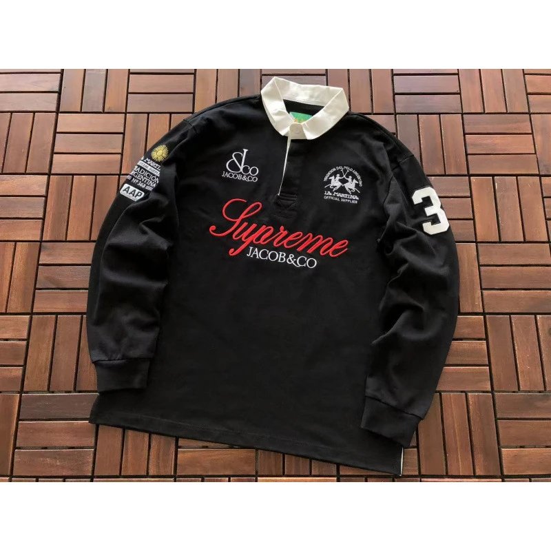 Splatter Print Embroidery Zip Hoodie photo 5