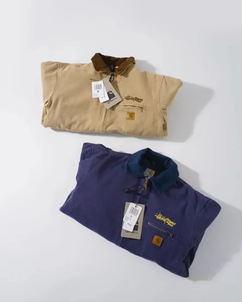 Carhartt WIP x Stüssy Chore Coat Purple Outerwear - 9