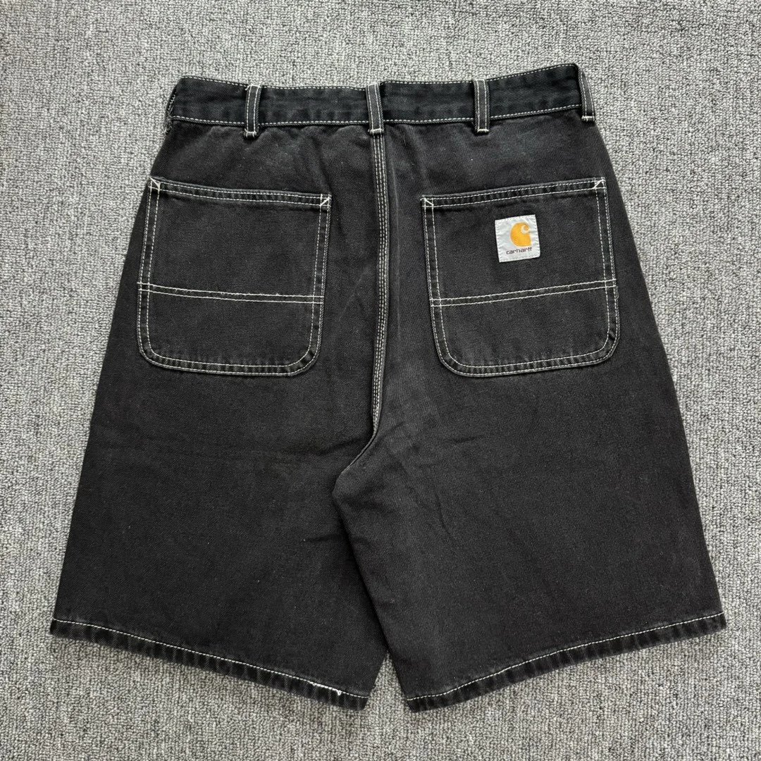 Vintage Washed Denim Shorts photo 8