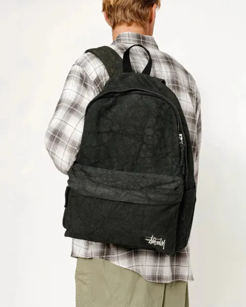 Stussy Mini Backpack Camo Print Casual Backpack - 7
