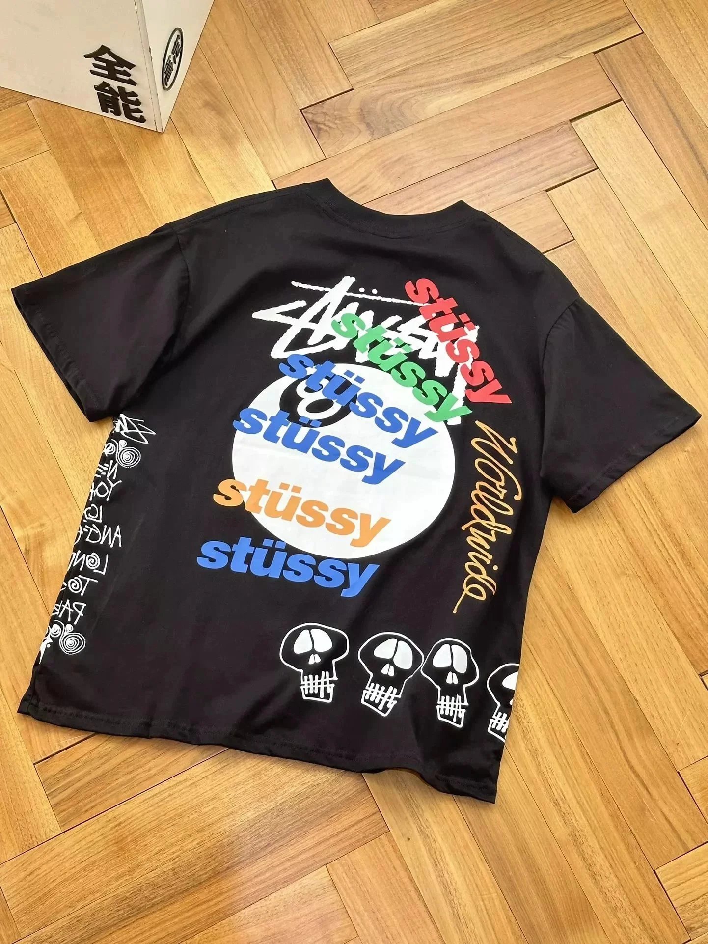 Stussy 8 Ball Skull T-Shirt photo 8