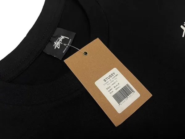 Stussy Our Legacy Los Angeles Stockholm Graphic T-Shirt Black - 9