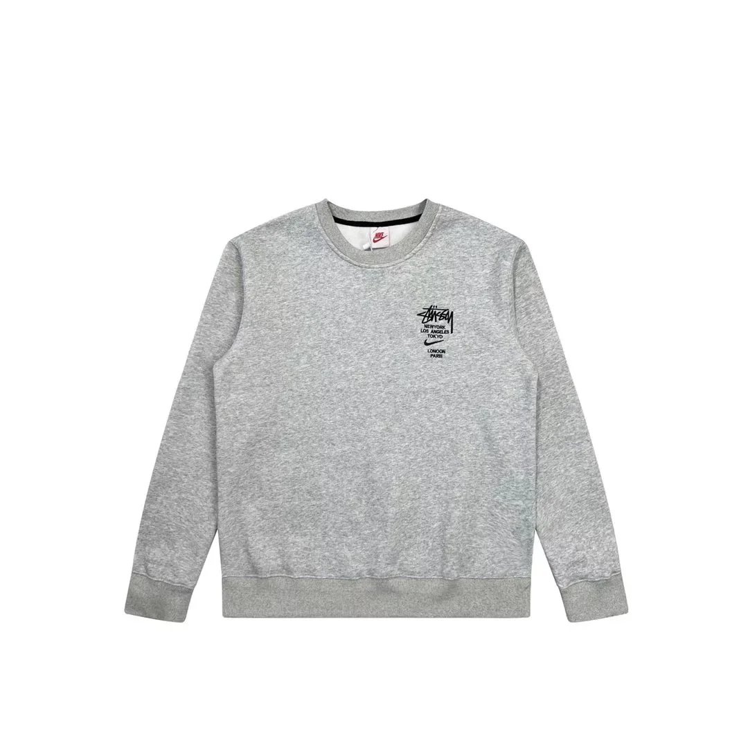 Stussy Nike Collaboration Embroidered Hoodie