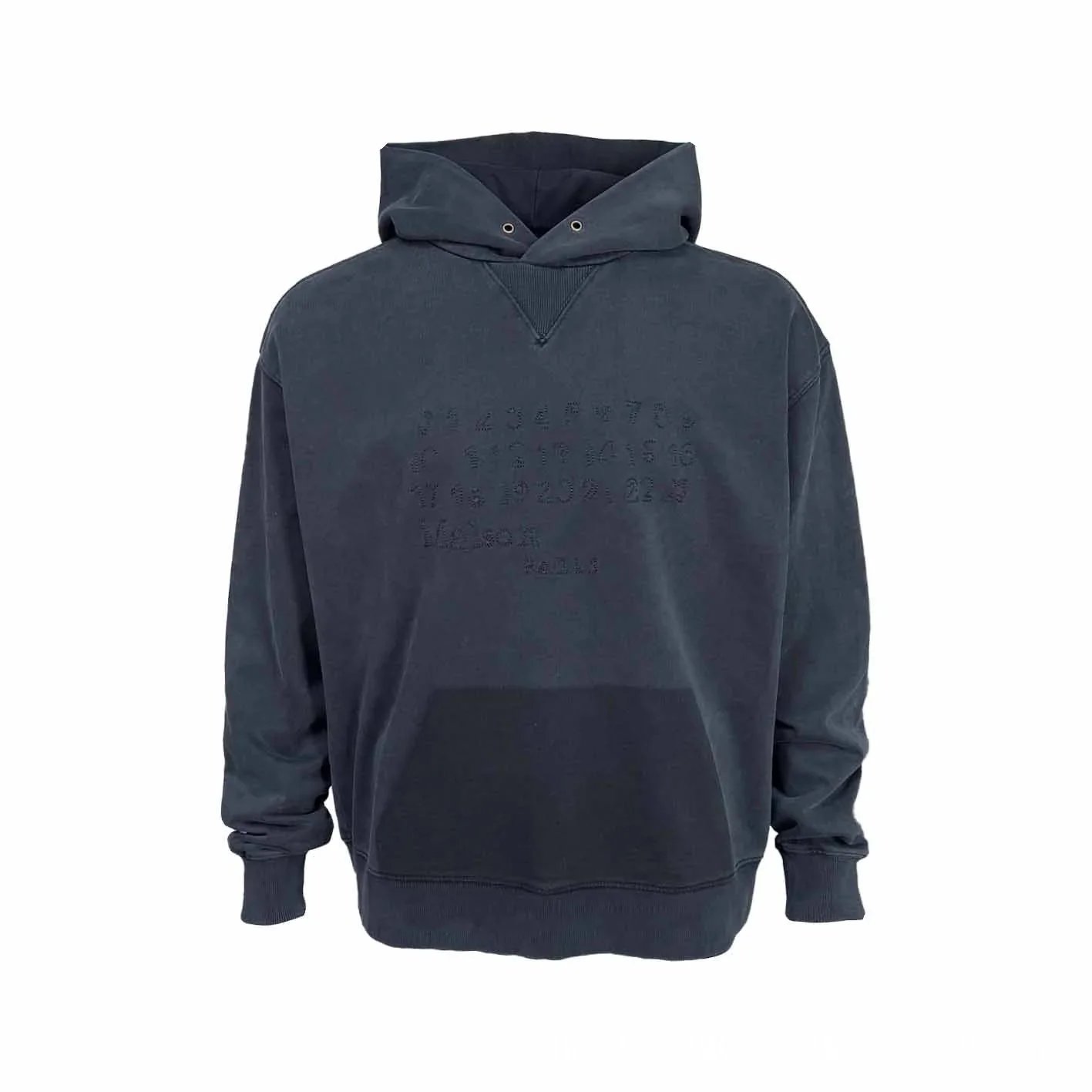Maison Margiela Numerical Print Hoodie