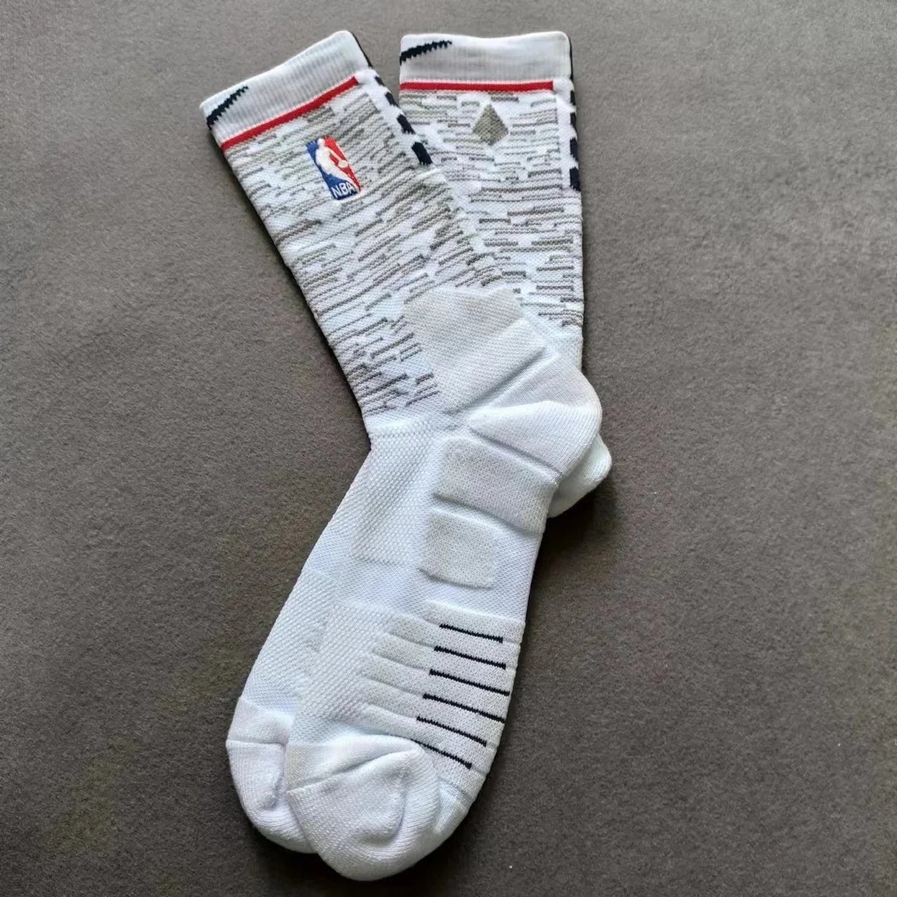 NBA Socks Crew Basketball with Terry Sole — Crew Terry Sole 13
