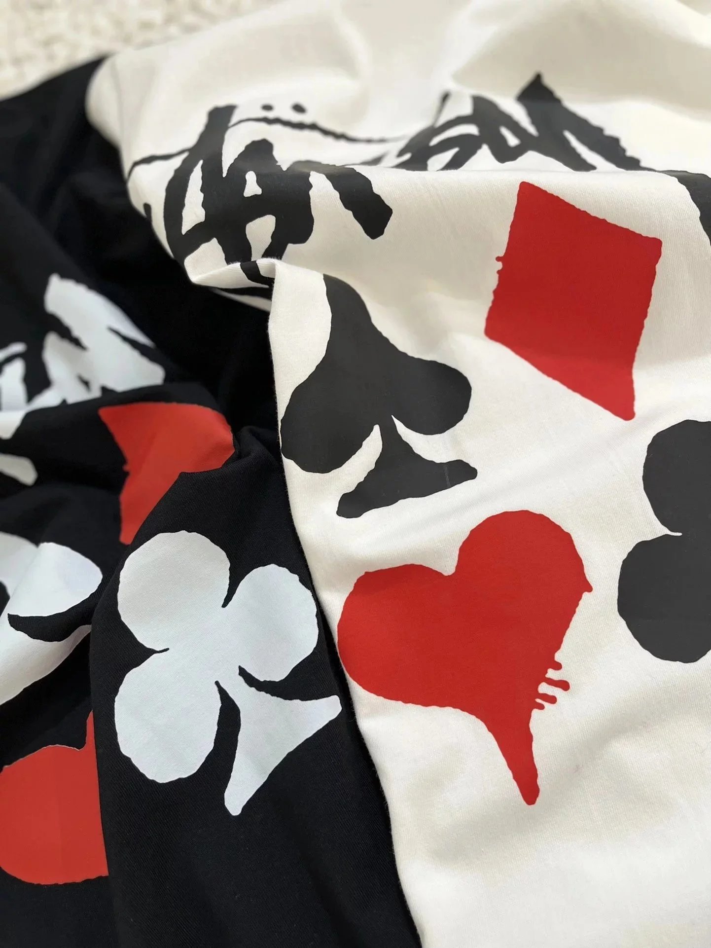 Stussy Full Deck Playing Card T-Shirt photo 2