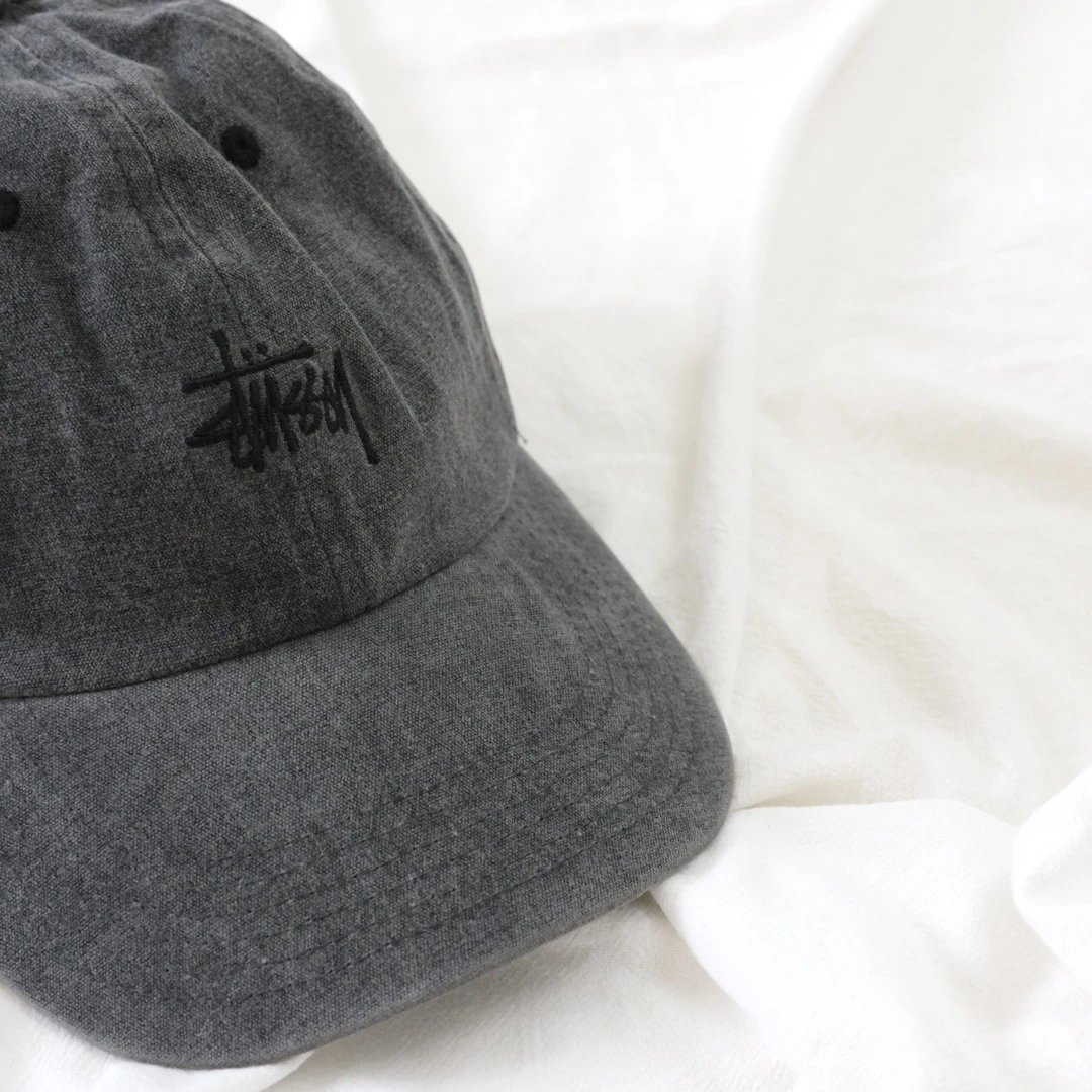 Stussy Washed Distressed Embroidered Baseball Cap Couple Set photo 4