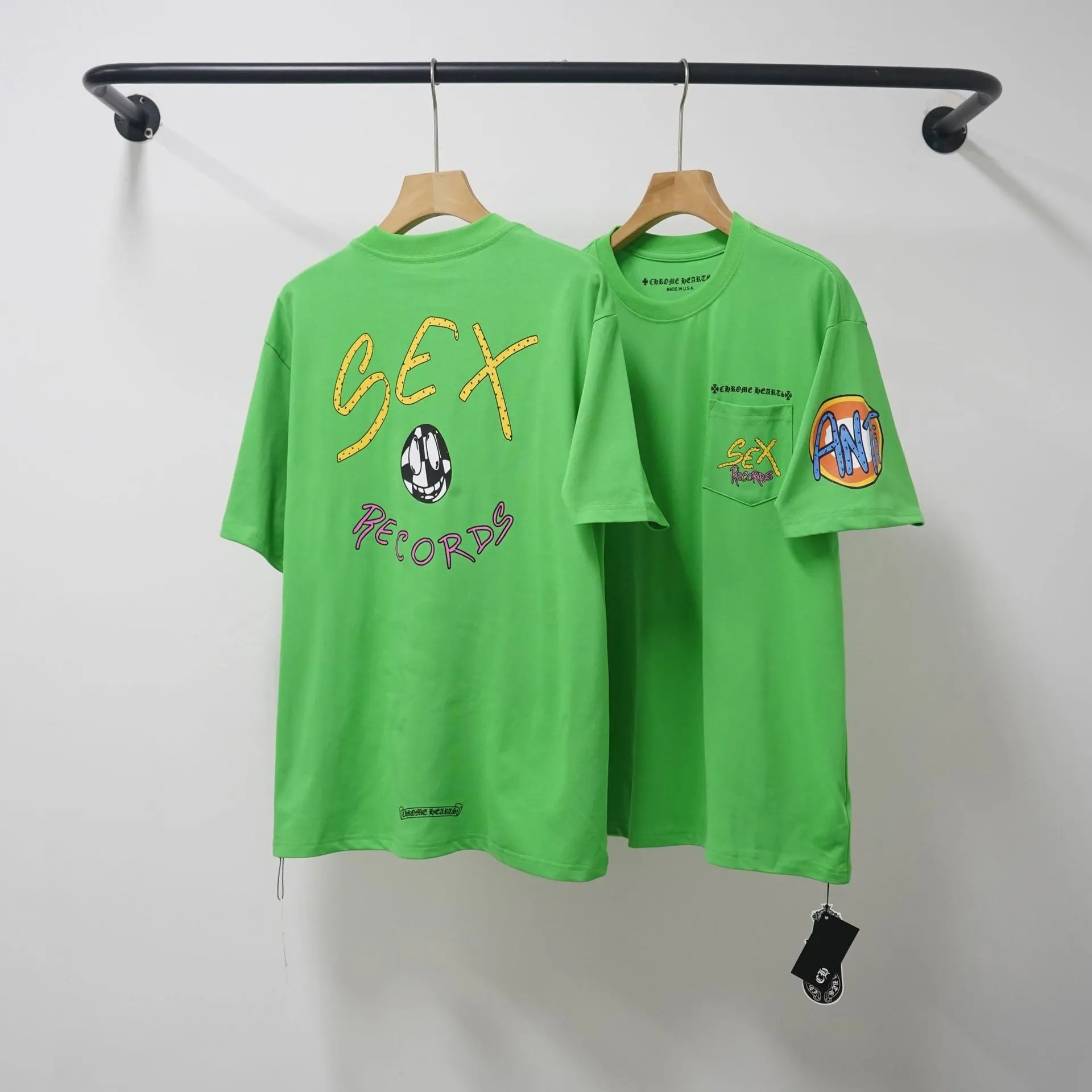 Chrome Hearts Casual Short Sleeve T-Shirt photo 5