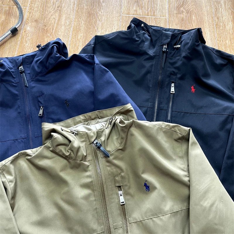 Ralph Lauren Embroidered Logo Hooded Shell Jacket photo 8