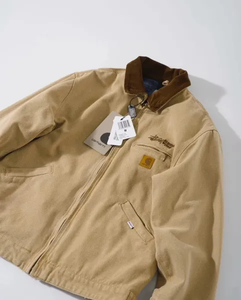 Carhartt WIP x Stüssy Chore Coat Purple Outerwear - 6