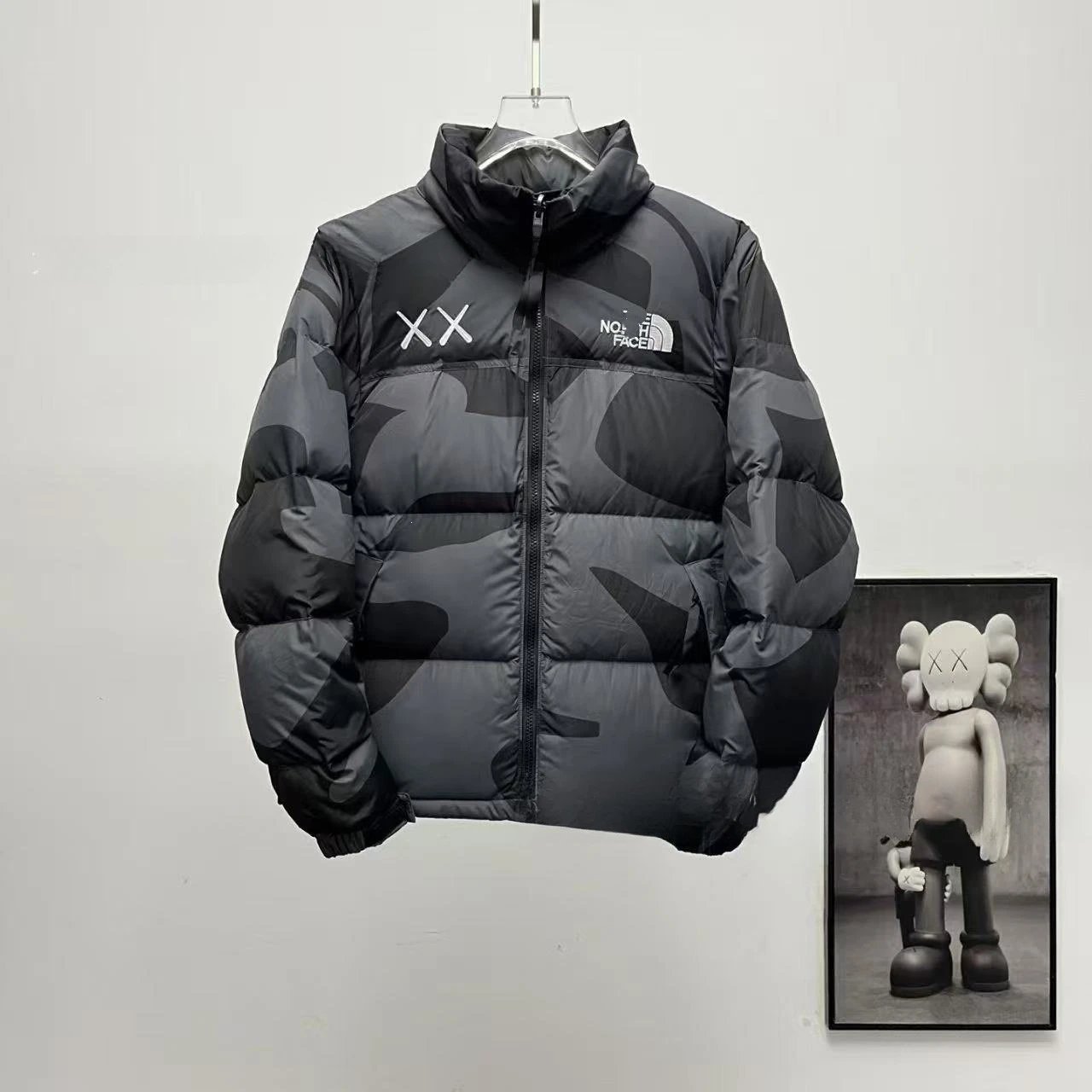 1996 Collab 700 Fill Embroidered Puffer Jacket photo 2