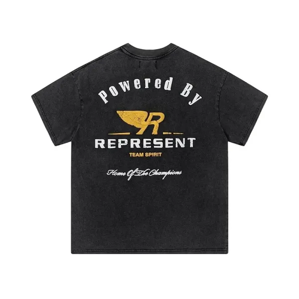 Represent Powered By T-Shirt White - 7