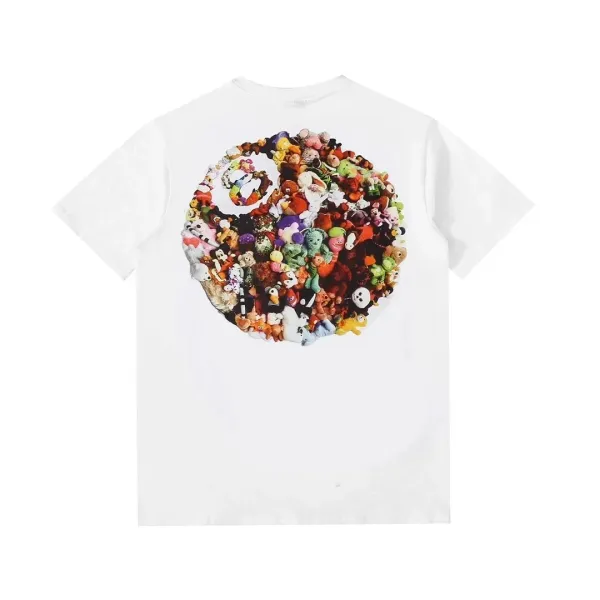 Human Made × Medicom Toy Plush Collage Graphic T-Shirt White - 4