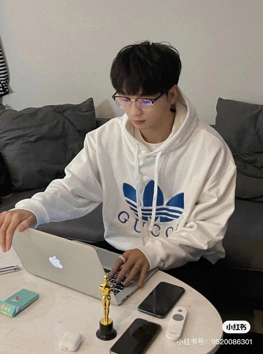Embroidered Logo Hoodie photo 7